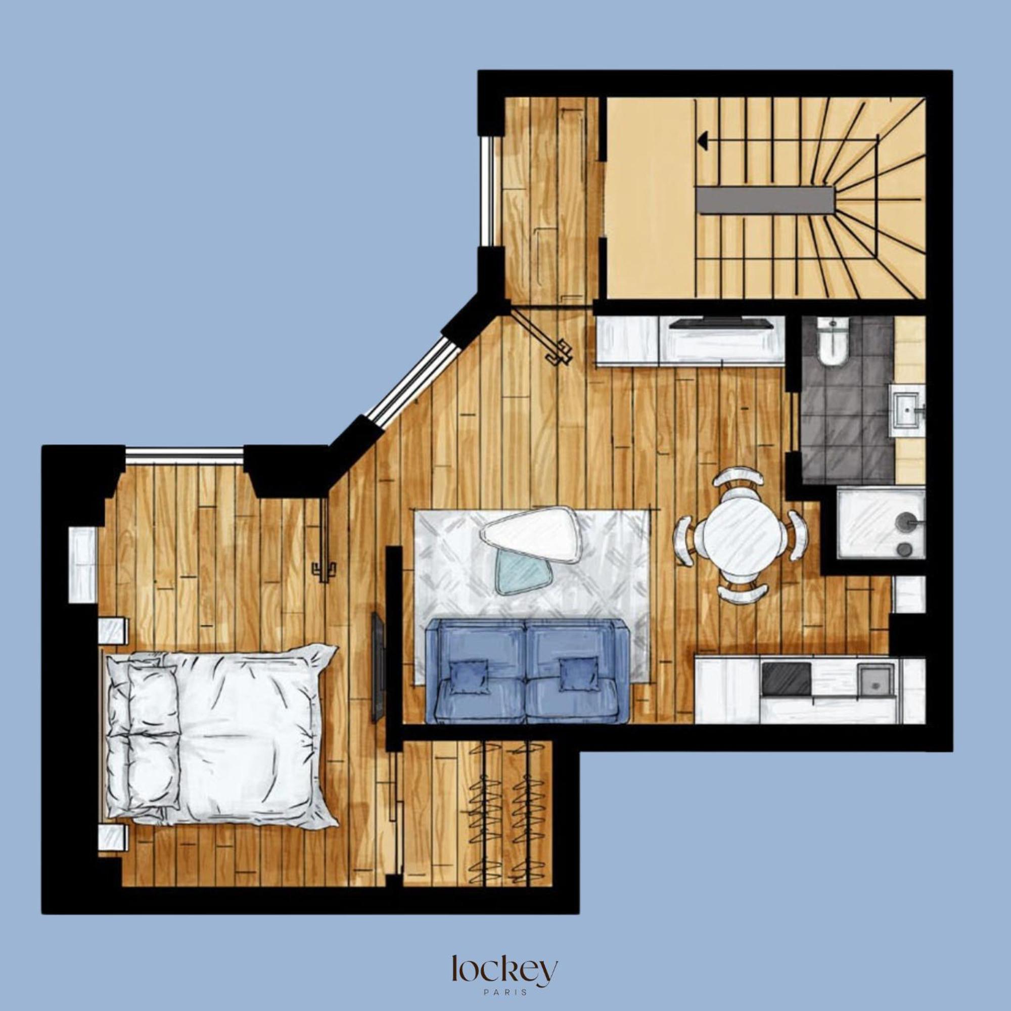 Appartement L'oree De Garnier I 1br I 10 Min From Opera Parijs