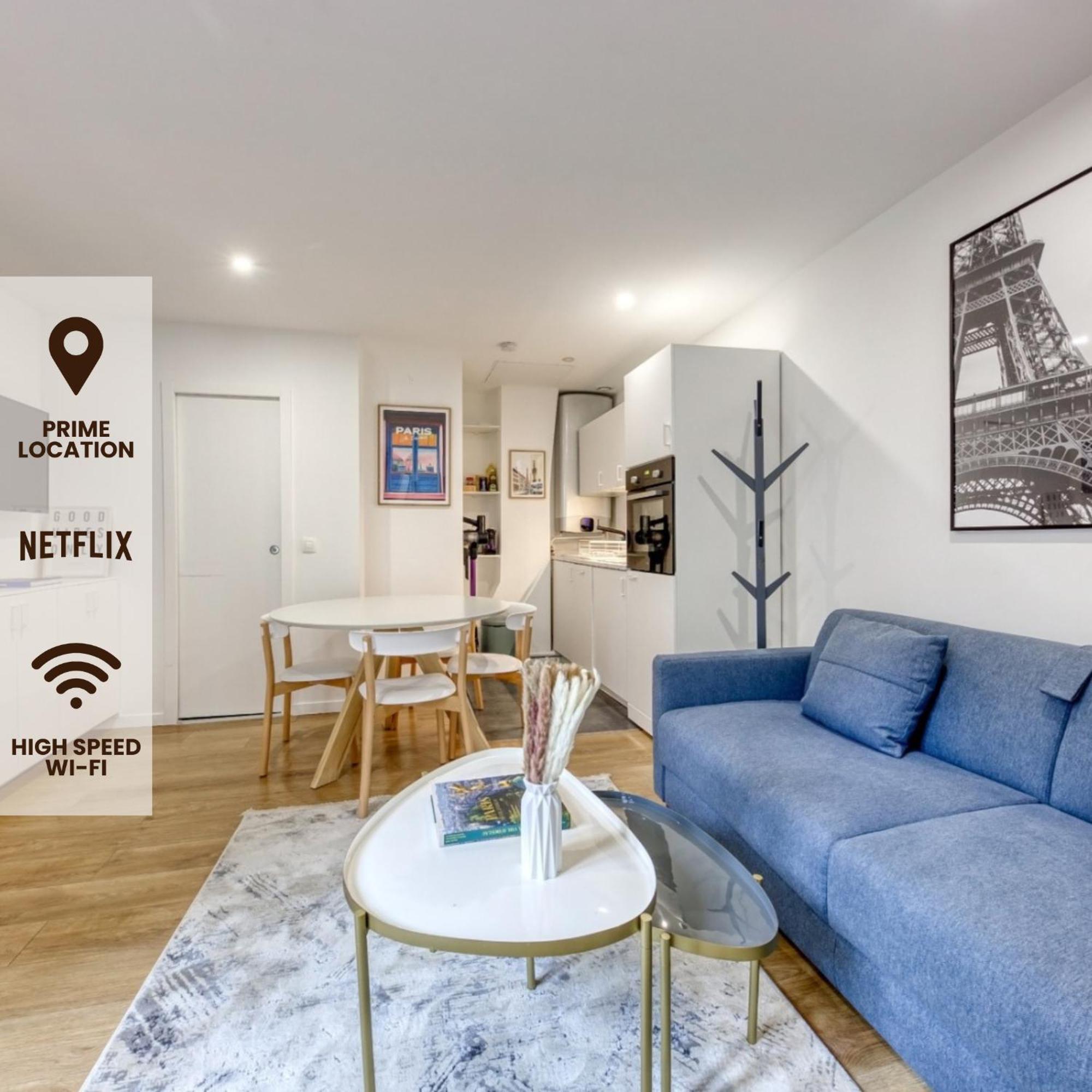 L'oree De Garnier I 1br I 10 Min From Opera *